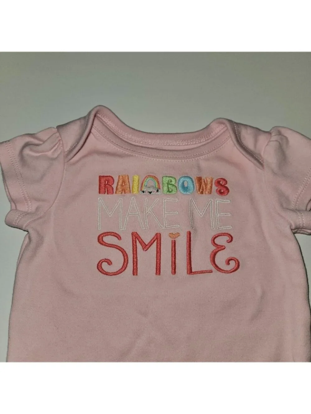 Gymboree pink bodysuit